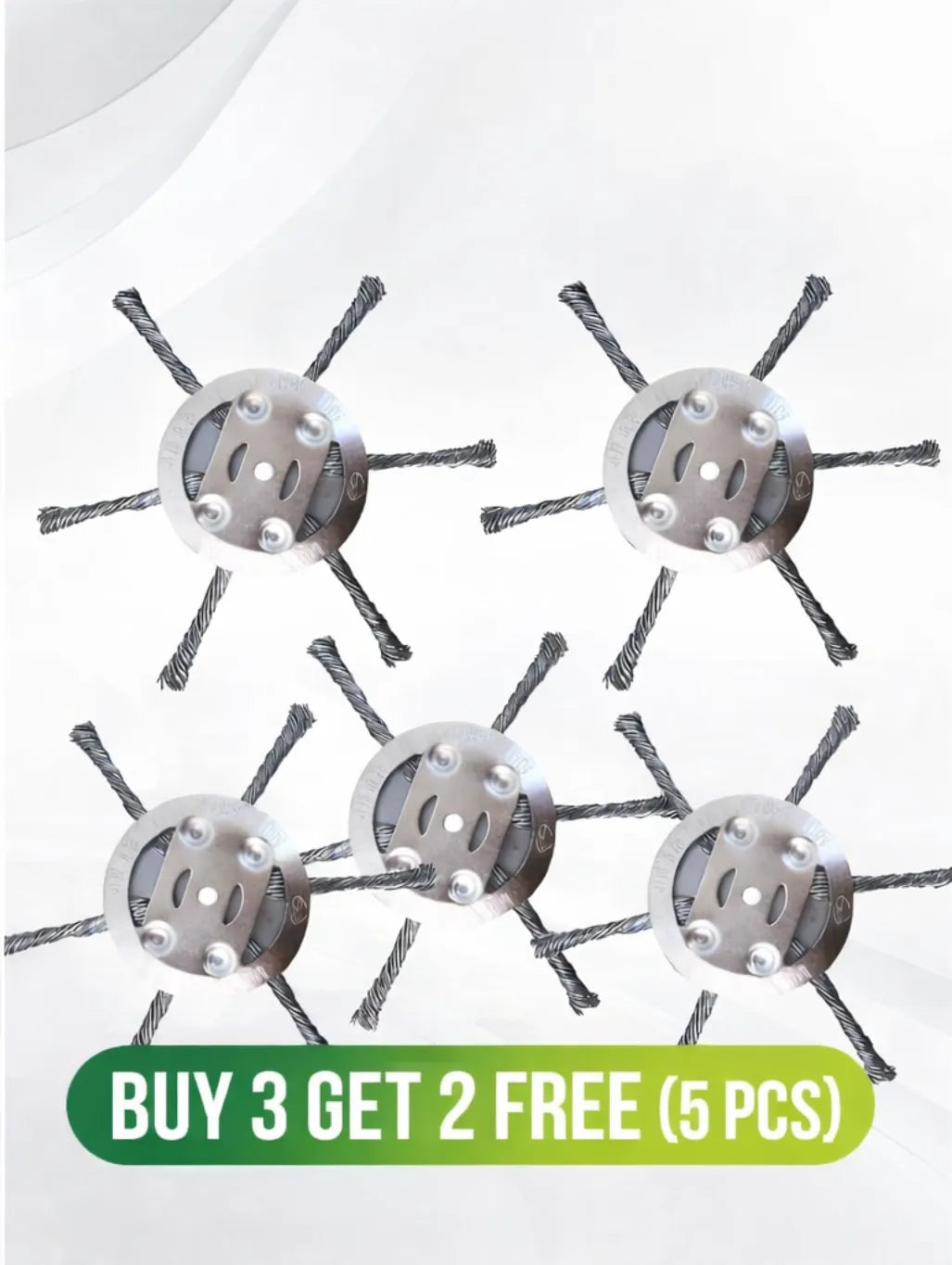 UP TO 50%🔥🔥Universal Steel Wire Wheel Head Grass Trimmer Head