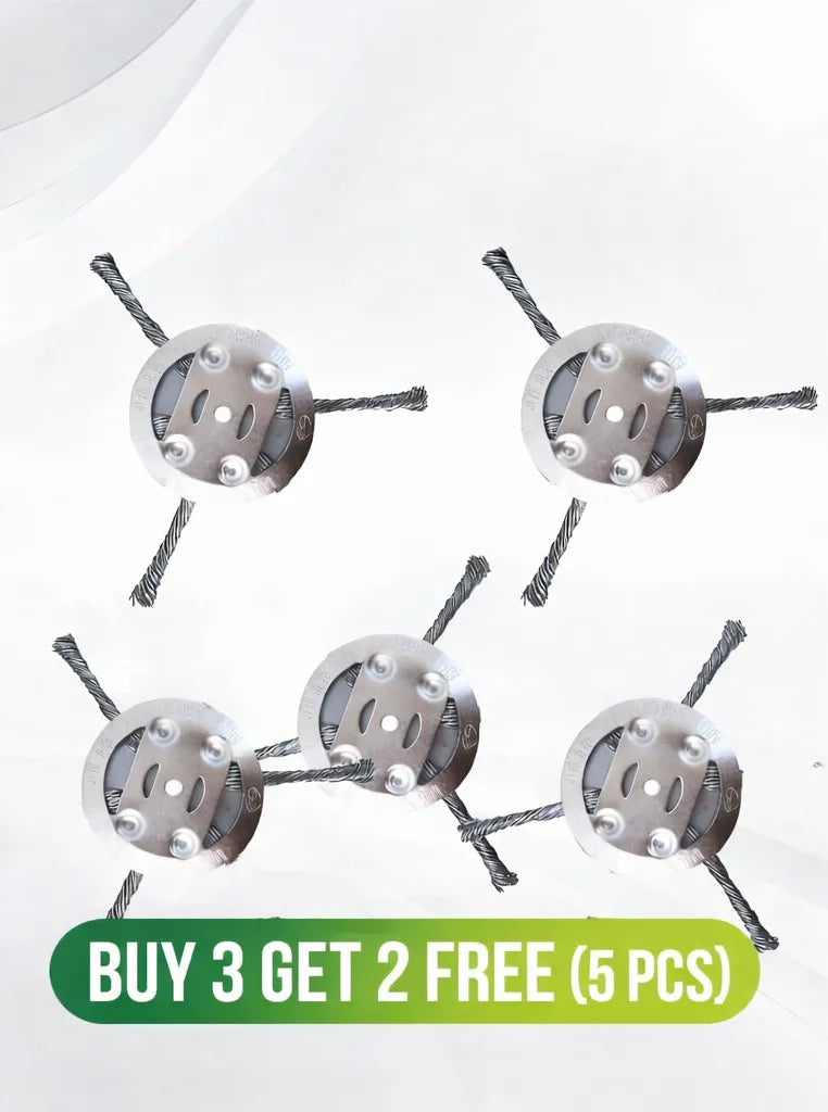UP TO 50%🔥🔥Universal Steel Wire Wheel Head Grass Trimmer Head
