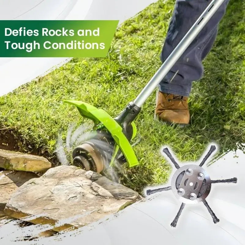 UP TO 50%🔥🔥Universal Steel Wire Wheel Head Grass Trimmer Head